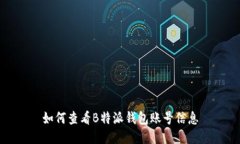 如何查看B特派钱包账号信息